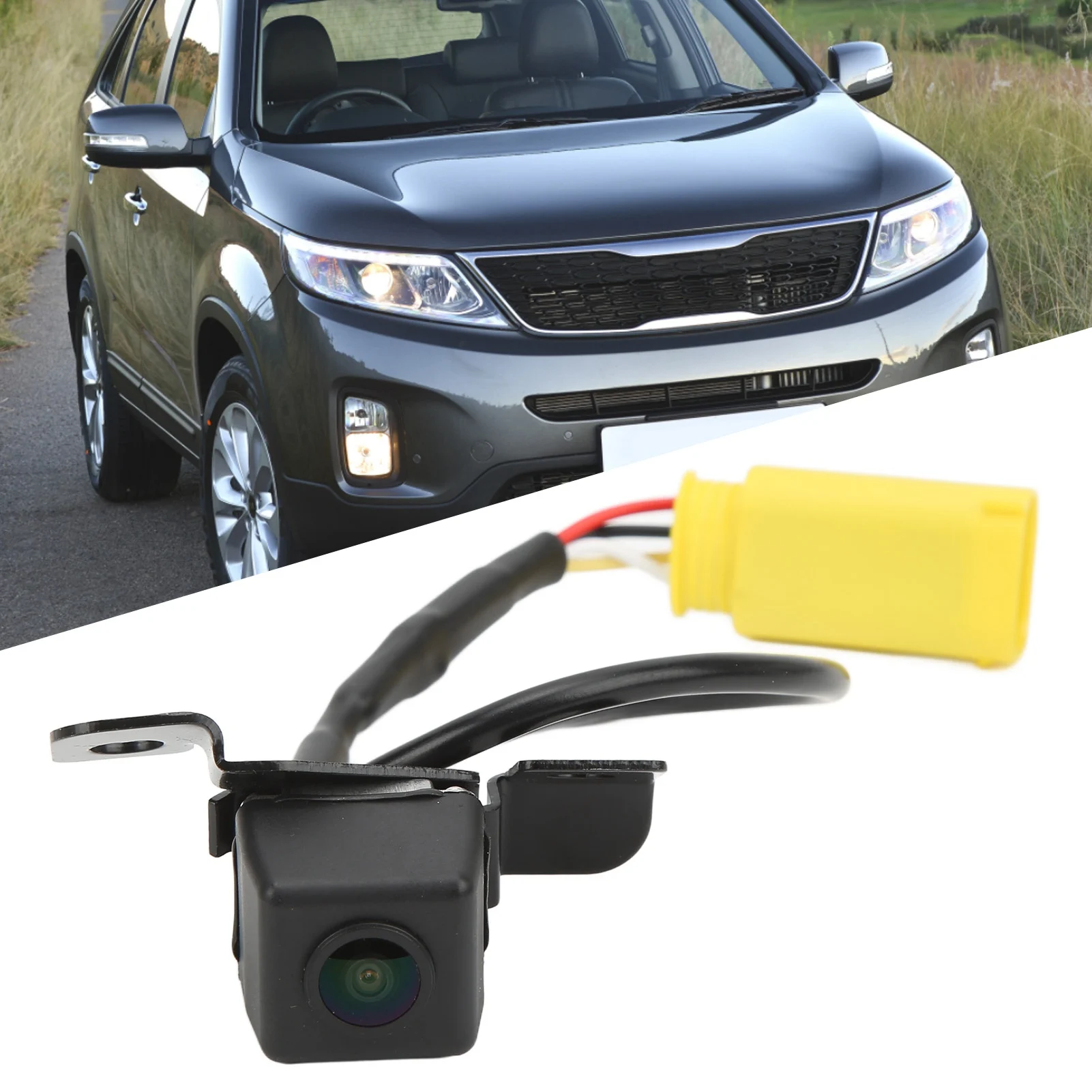 

Waterproof Backup Cam Rear Park Assist Camera 957602P202 Replacement For Kia Sorento 2009‑2013