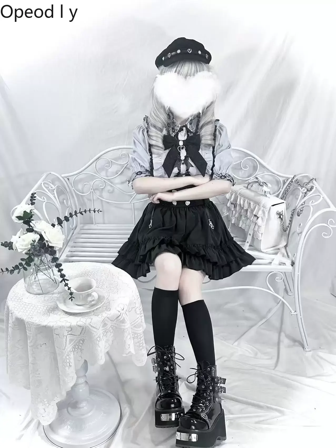 

Mass production Japanese original Lolita short-sleeved dress lace lace sweet girl 2026 spring and summer new shirt