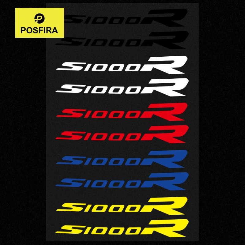 POSFIRA Motorcycle Sticker Waterproof Decals for BMW S1000R 2025 2024 2023 2022 2021 2020 2014-2019 Accessories Vinyl Stickers