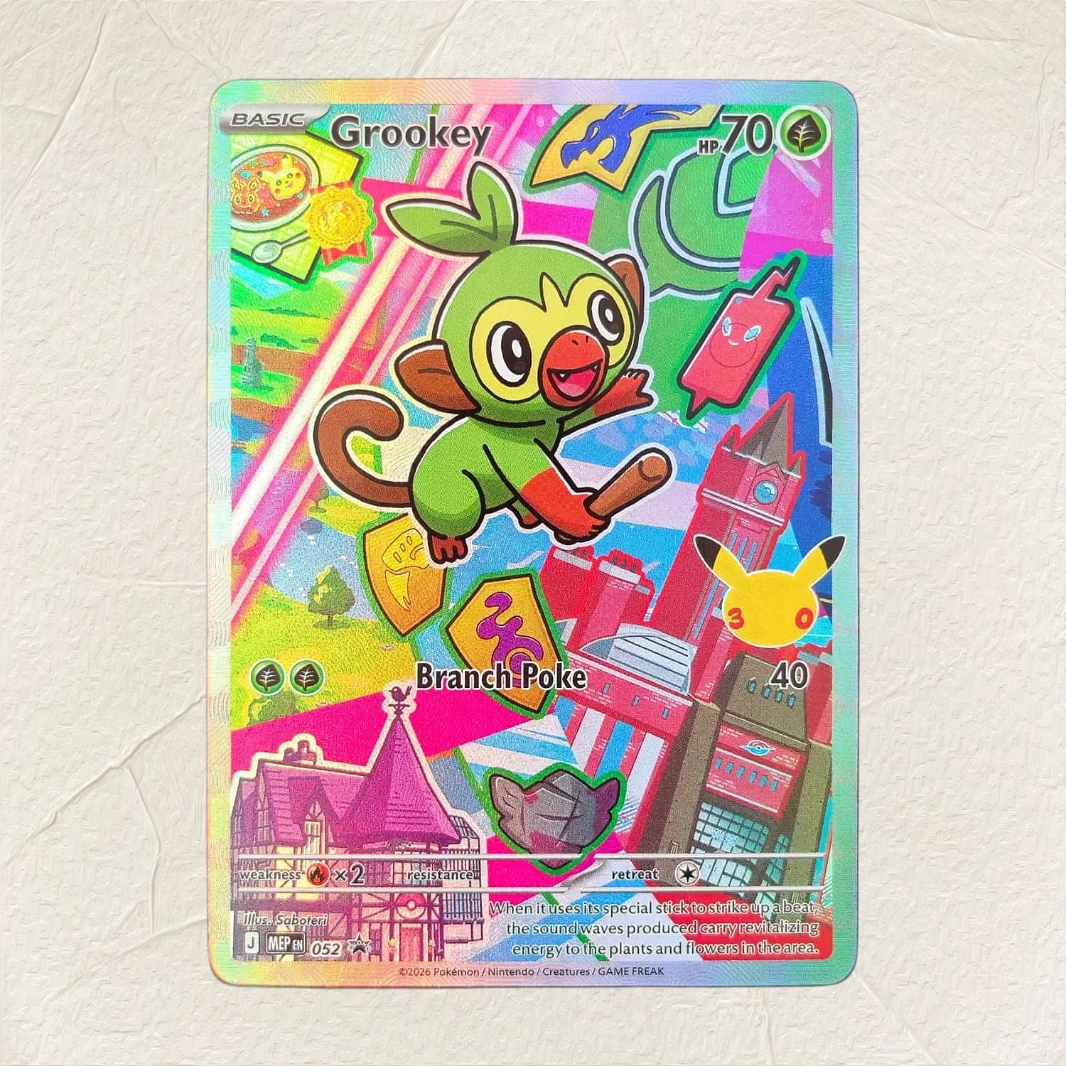  English Chikorita 046 DIY Hol - đánh giá và giá Board Game Anime