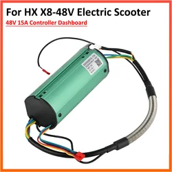 48V 15A Controller Dashboard For HX X8 Electric Scooter Central Control Instrument Panel Display Screen Data Line Cable Parts