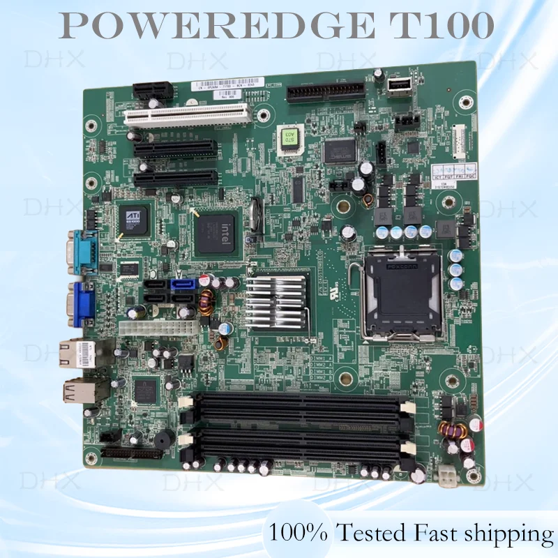CN-0T065F For Dell PowerEdge T100 Motherboard 0T065F T065F LGA775 DDR4 Mainboard 100% Tested Fully Work be Fast shipping DH