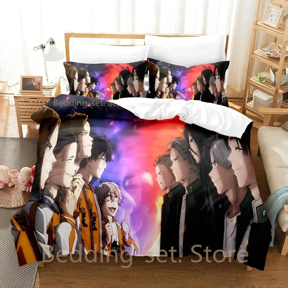 

2024 WIND BREAKER Bedding Set Single Twin Full Queen King Size Bed Set Adult Kid Bedroom Duvetcover Sets 3D Anime Bed Sheet Set