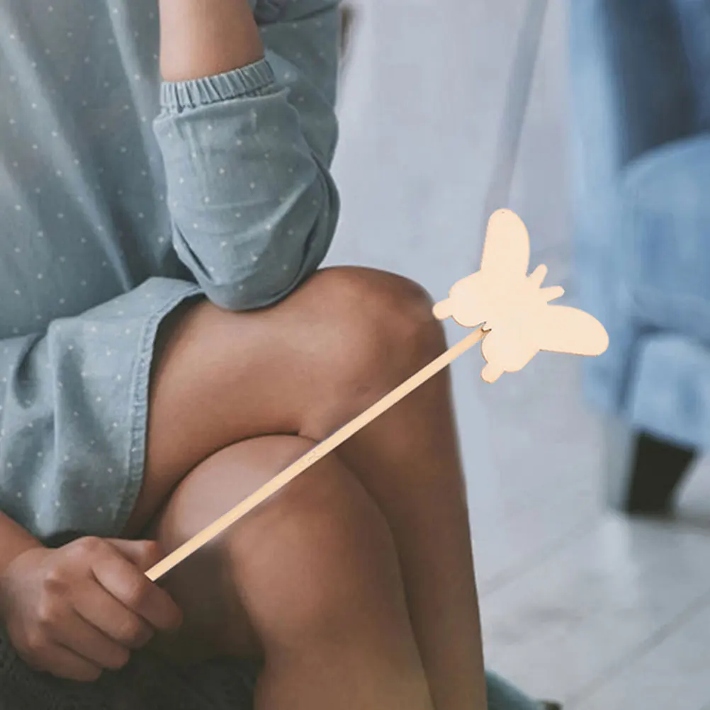 

15pcs DIY Coloring Blank Wooden Fairy Sticks Children Educational Toys Party Favors Hand Painting Unfinished Wands