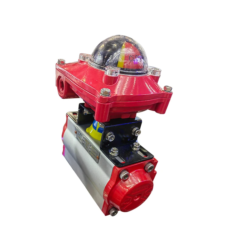 Butterfly Pneumatic Actuator Positioner with Limit Switch for Solenoid Valve for Water Media