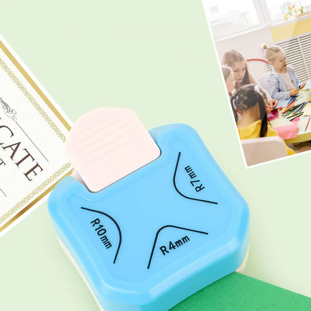 أداة ثقب زاوية متعددة الزوايا للبطاقات الورقية، تصميم قوي صغير، أداة تشذيب الصور سهلة التخزين #2