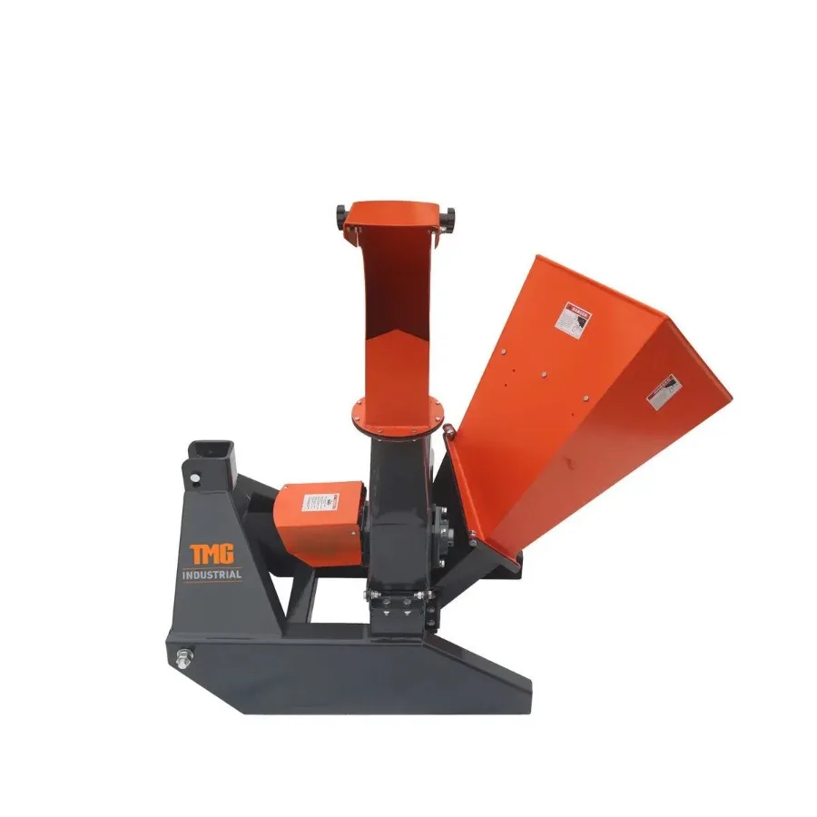 

Sub Compact Wood Chipper 4 Chipping Capacity 3Point Category 1 Hookup 3050 HP Tractor TMGWC42