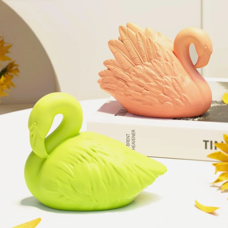 

Flamingo Pair Resin Molds 3D Animal Silicone Molds for Resin Candles Soap Making Reusable DIY Craft Molds for Home Decor Wedding