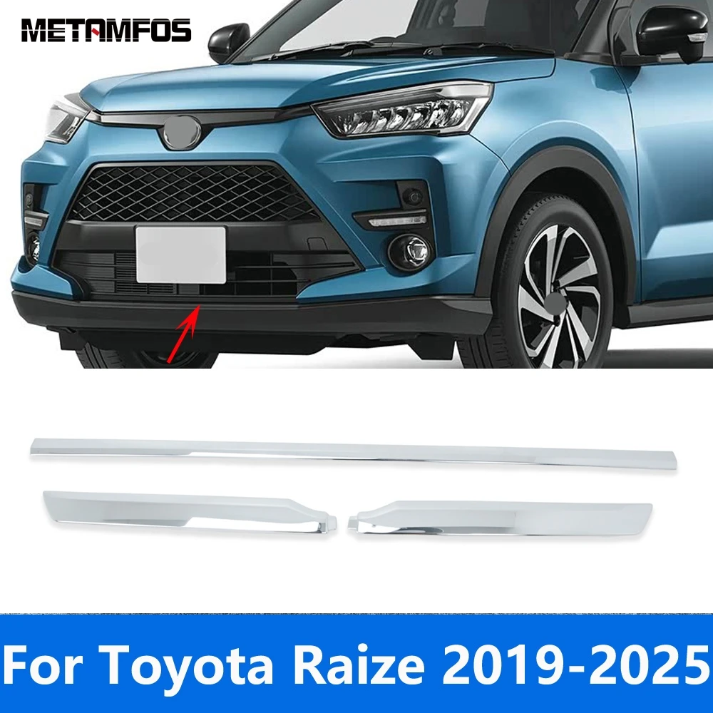 

Аксессуары для Toyota Raize 2019-2025: Хромированная накладка на передний бампер, сплиттер, диффузор, защита, элементы стайлинга кузова