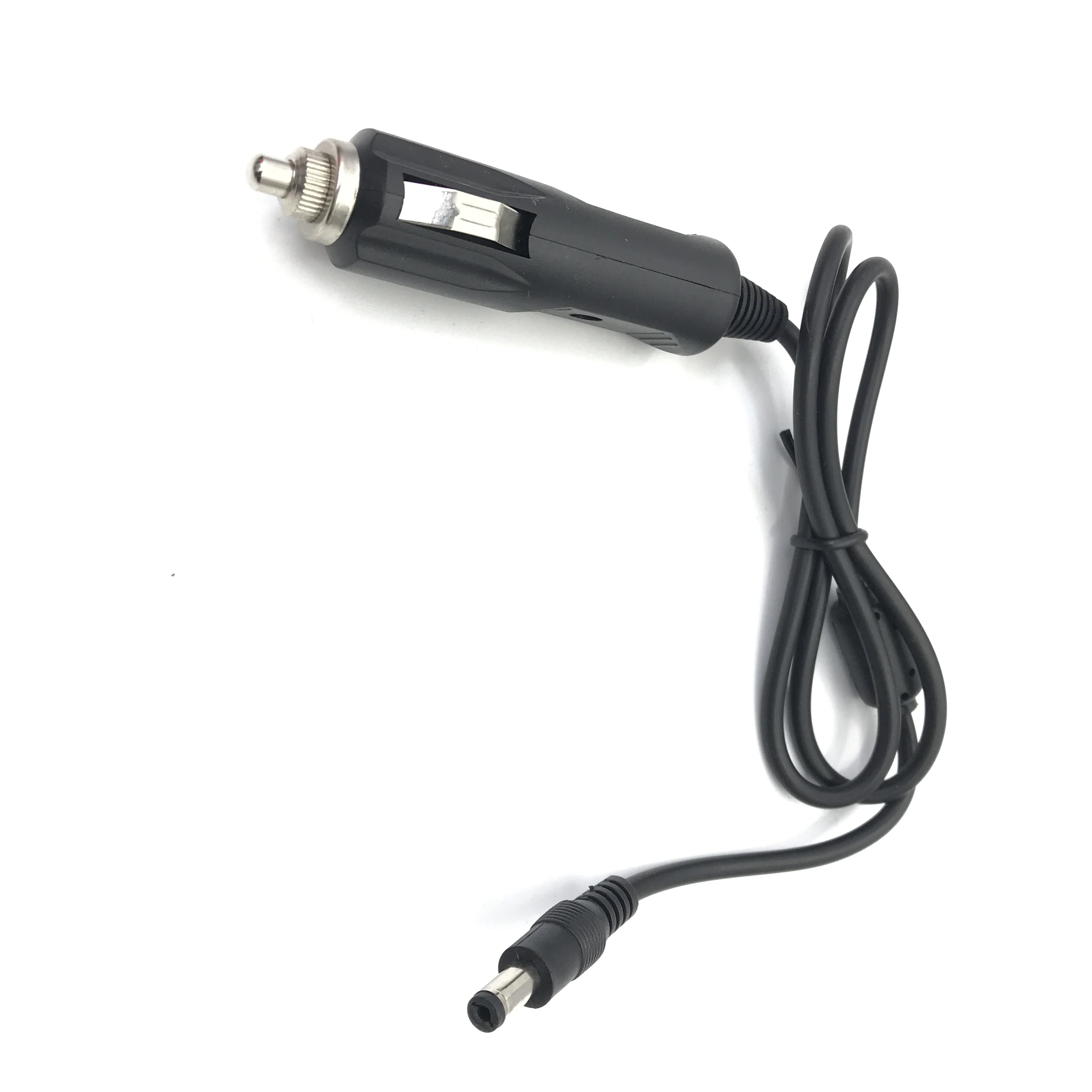 Nuovo caricabatterie per accendisigari per auto 12V 5A DC con fusibile, adattatore di alimentazione universale spina cc cavo 5.5x2.1mm 1m