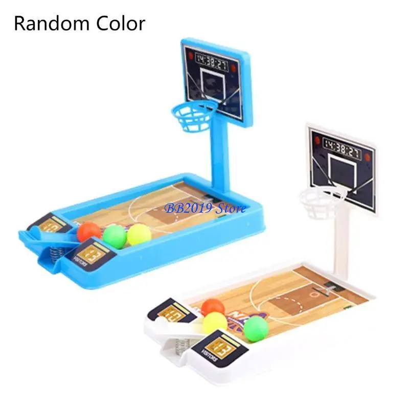 Q0KB Indoor Mini -Basketballspiel Set mit Hoop 3 Bällen Einfach interaktive Basketball -Schießspiel für Kleinkinder Alter 3+
