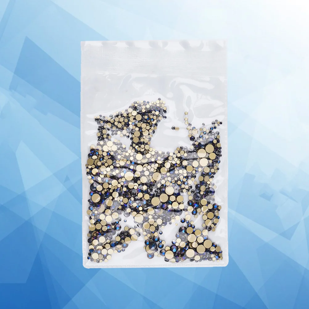 1440개 워터 드릴 장식 네일 아트 라인스톤 매니큐어 액세서리 디자인 도구 키트 네일 장식용