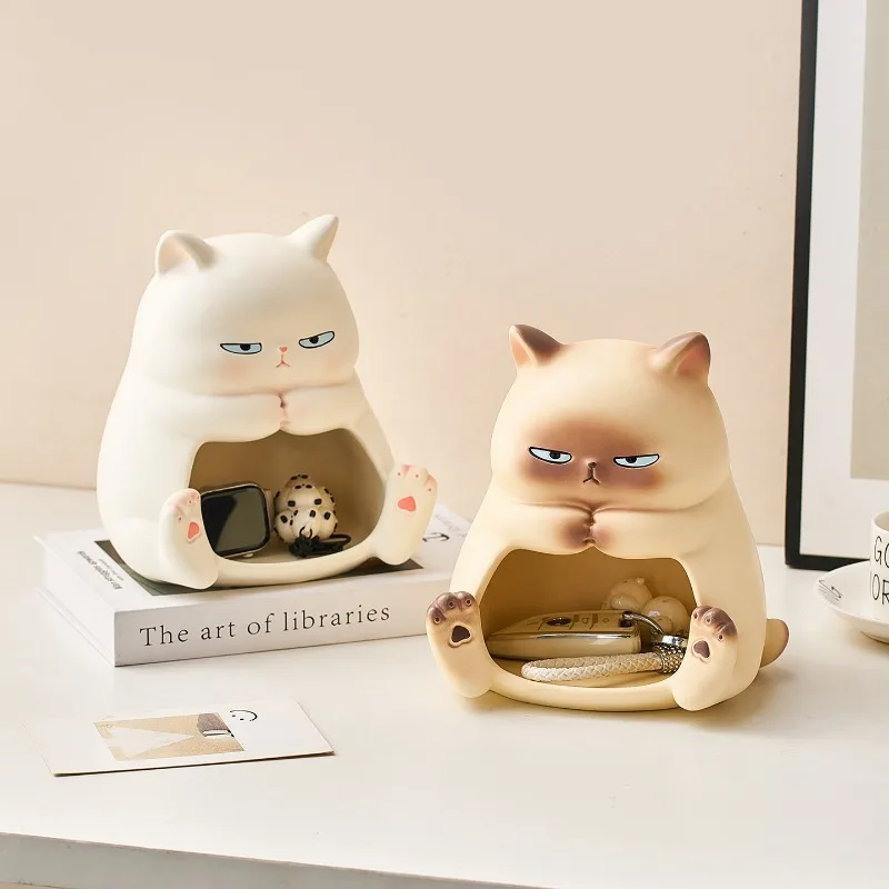 

Милый креативный домашний декор, органайзер для хранения для украшения прихожей, современный подарок на новоселье, декор для стола