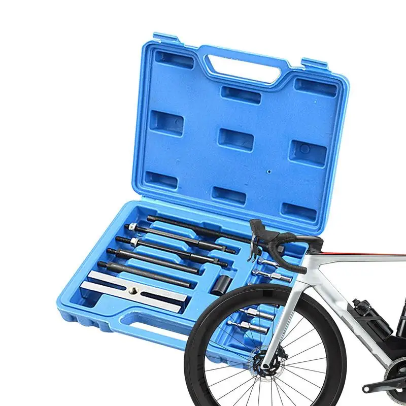 

Bearing Removal Tool 13X Heavy Duty Bearing Puller Kit Tiny Cycling Wheel Removal Tool Tire Hub Axle Puller Tool For Motorcycle