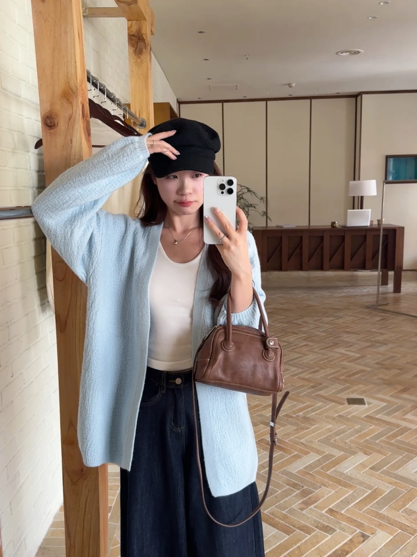 

Sweaters Jumpers Cardigans Womens Needle Wool Blend Students Detail Regular Fit Coffee Date Classic Vintage Warm Comfortable Ins