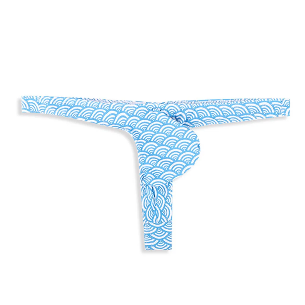 

Breathable Cotton Men\\'s G Strings Underwear Low Waist Thongs with Supportive Pouch Design Ideal for Everyday Comfort