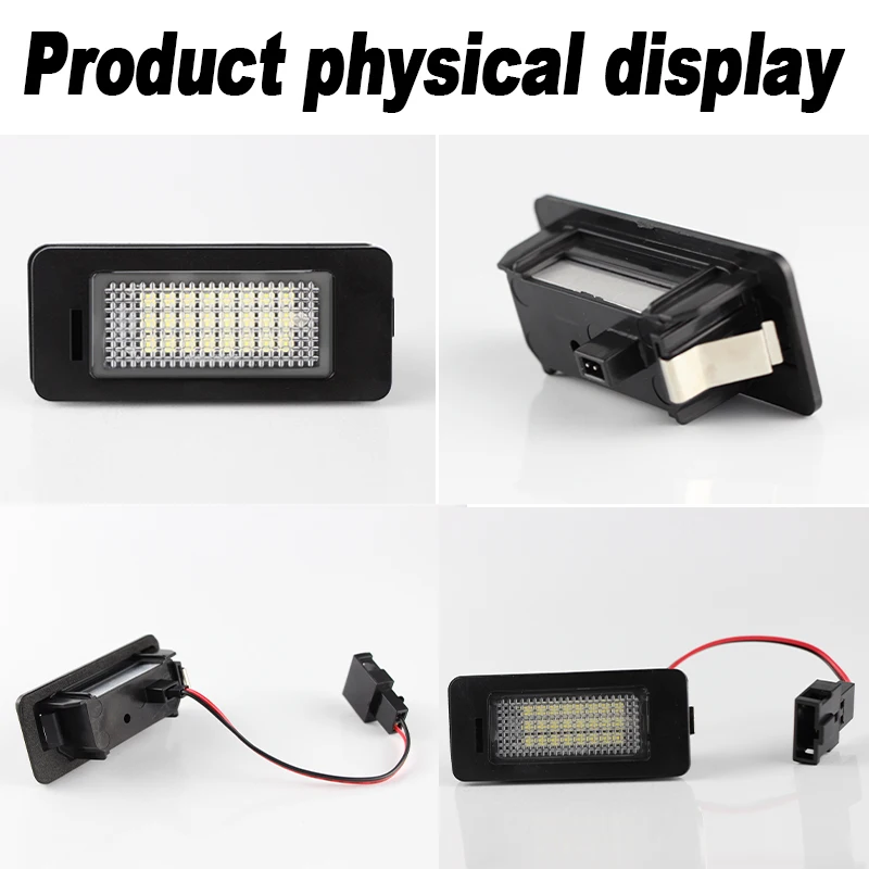 LED Number License Plate Lights Lamp FOR Volkswagen Passat B6 Variant 5D Jetta Golf MK6 Touran Sharan 7N Touareg 7P 8T0943021 view 6