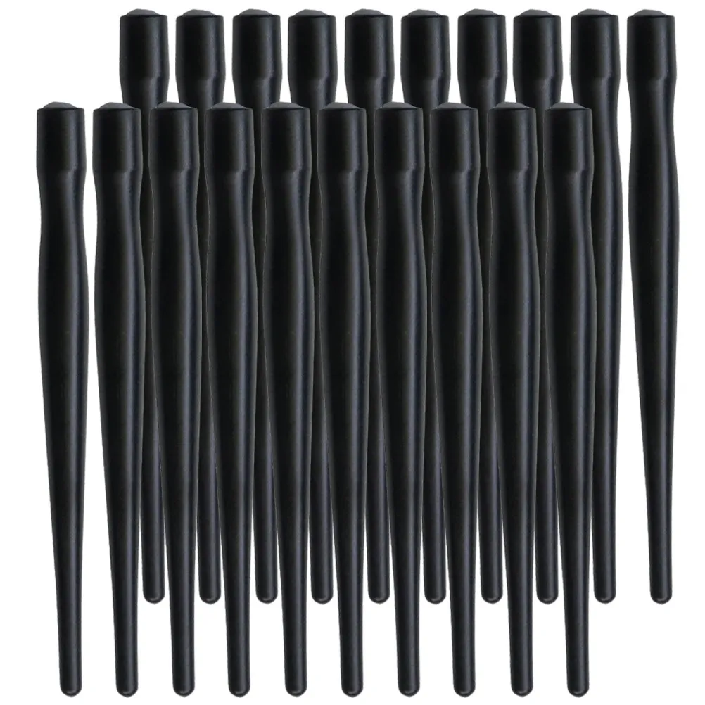

20Pcs Black Plastic Dip Pen Holders Lightweight Cartoon Nib Holders for Drawing Painting Daily Use Pen Nib Holder