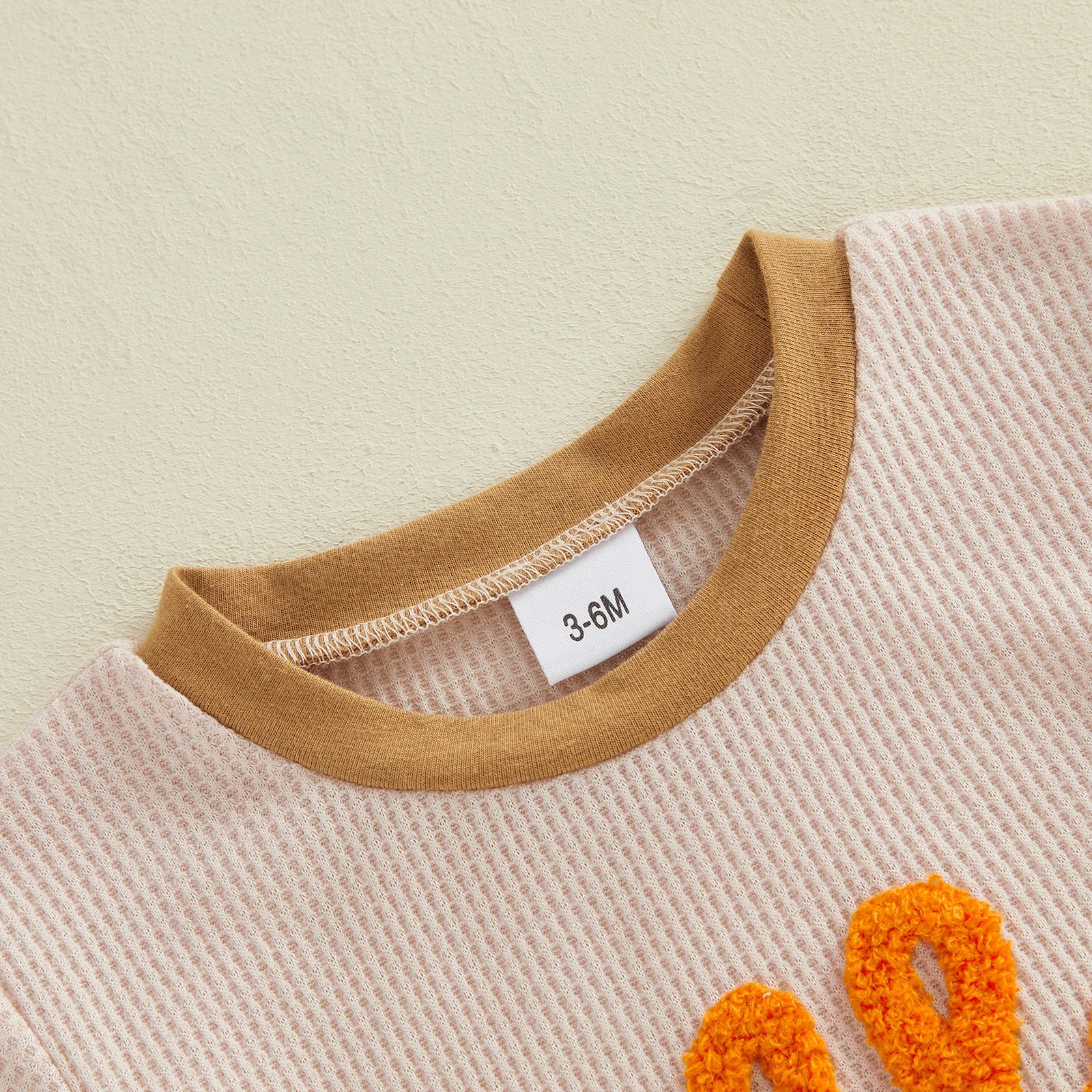 

Летний комбинезон для маленьких девочек, модный комбинезон с круглым вырезом и короткими рукавами с вышивкой букв Goose