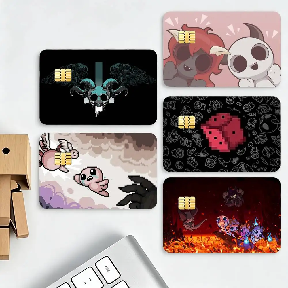 Cool The B-Binding of I-Isaac HD Waterproof Credit Card Stickers Silicone Decals For Chip Game Cards Gift