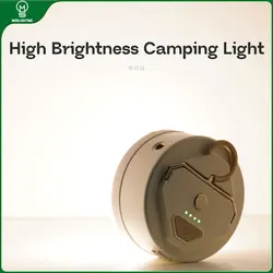 MOSLIGHTING Outdoor Camping Light with Magnetic LED Portable Flashlight USB Rechargeable Camping Lantern Travel Work lighting
