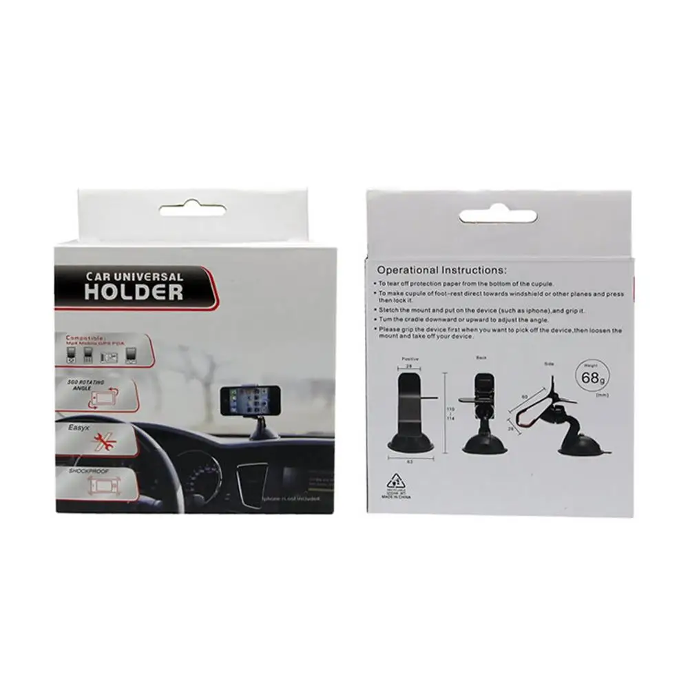 360 度フロントガラス車のダッシュボード電話ホルダー車の携帯ユニバーサルブラケット