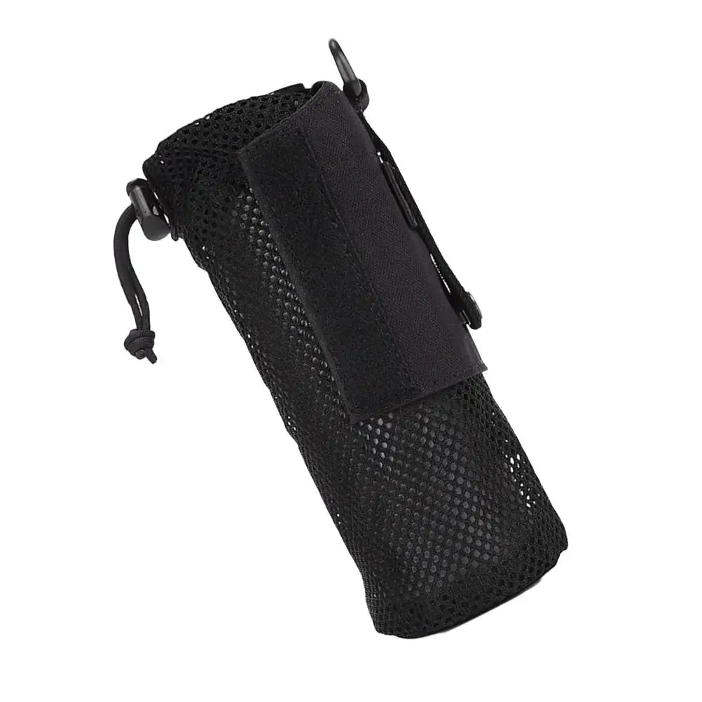 

Folding Water Bottle Bag Pouch Invisible Travel Holder Bag Outdoor for Camping Hiking Fishing Bags (Black)