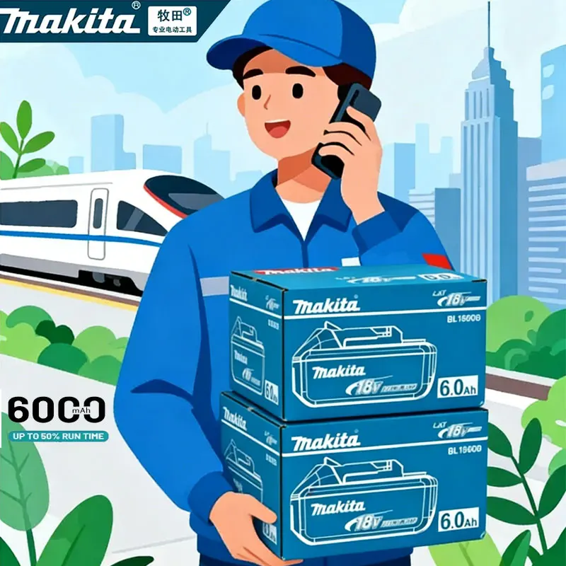 

НОВЫЙ Оригинальный литиевый аккумулятор Makita 18В 5Ач 6Ач 9Ач BL1860B BL1850B BL1840, 100% оригинальный аккумулятор Makita BL1860 BL1815 18В