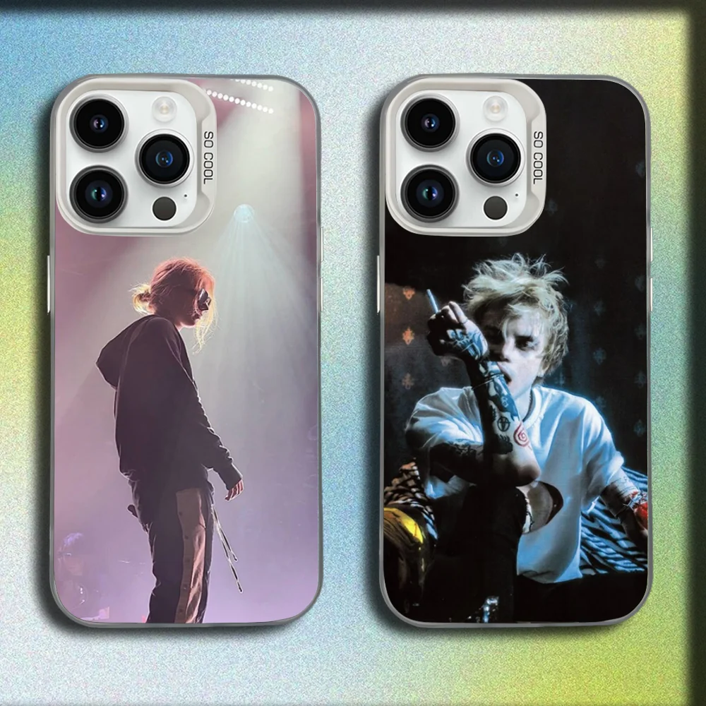 

P-Pharaoh Rapper Phone Case For iPhone 16,15,14,13,12,11,Mini,Pro,SE,MAX White Matte Shockproof Cover