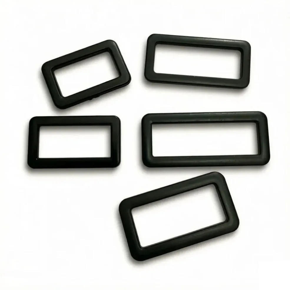 5/30Pcs 20-50mm Zinc Alloy Ring Buckles for Strap Bag Tri Glide Slider Clasp Handbag Belt Webbing Loop Hook Sewing Accessories