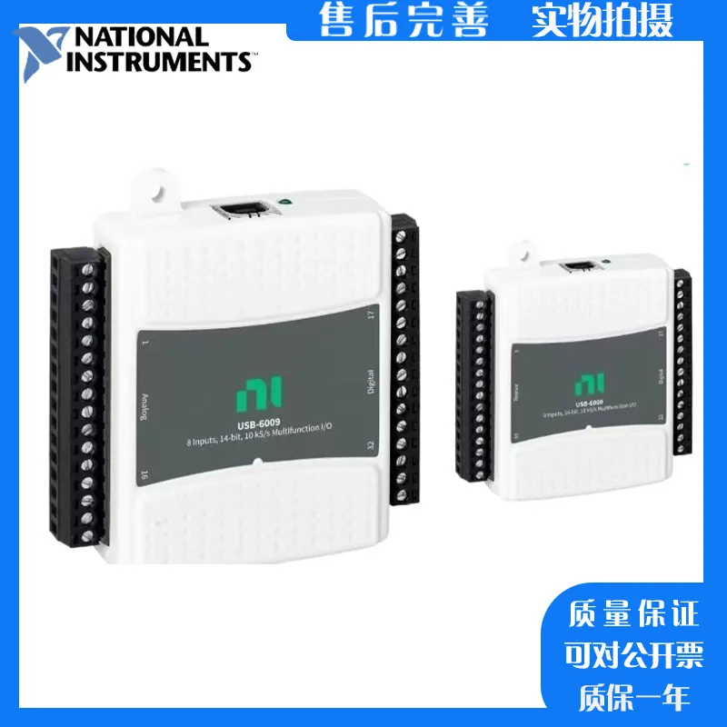 

US NI USB-6009 Data Acquisition Card Wiring Strip Terminals 779026-01 Multifunctional I/O Equipment