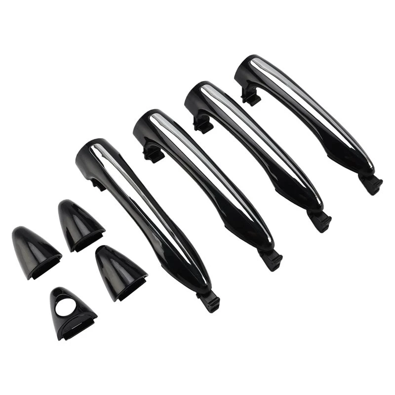 Superior-For Kia Forte 2014-2018 Exterior Door Handle Set 4 Pieces- Part Numbers 82652-A7020& 82652-A7030