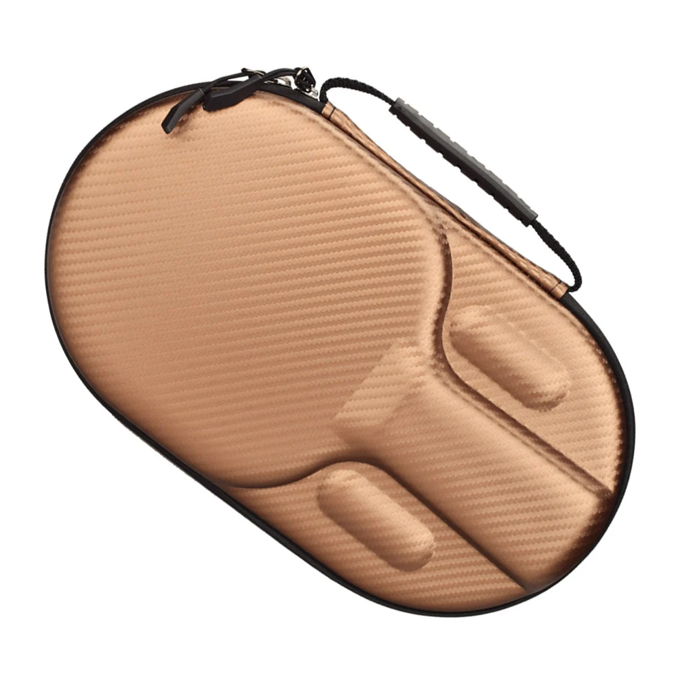 Paddle Storage Bag EVA Hard Shell Case Elastic Band Inside Groove Design Protection For Table Tennis Equipment