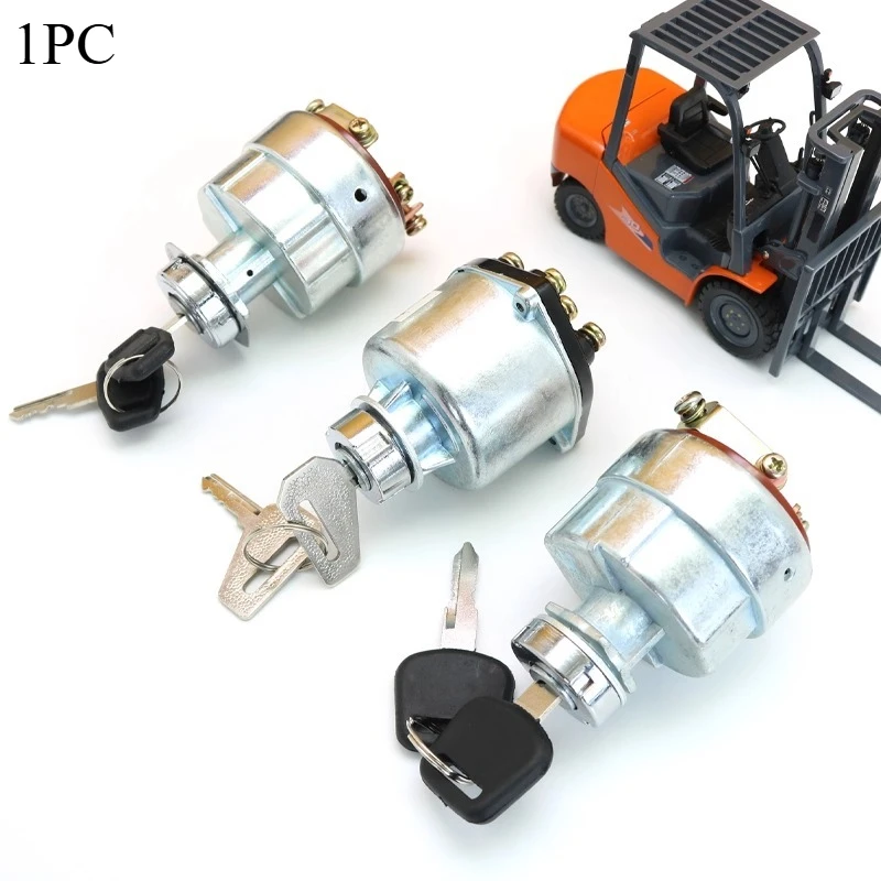 

1PC Forklift accessories ignition start switch JK406C 412 For Hangcha Tailifu