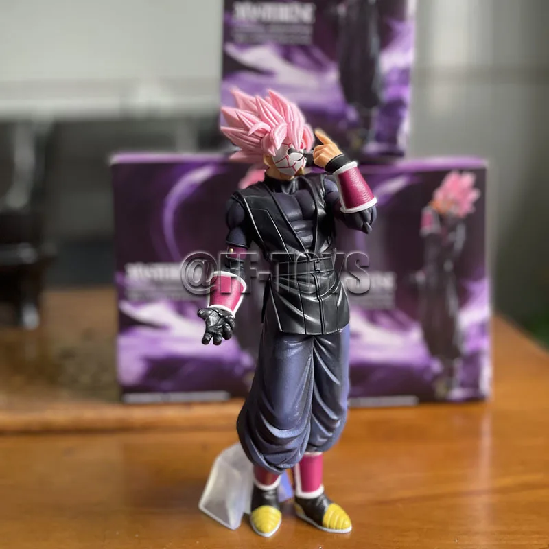 Super Dragon Ball Heroes Figure Zamasu Black Goku 25cm PVC Action Figures GK Statue Collection Model Toys for Children Gifts