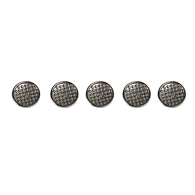 500 Stück AZDENT Dental Kieferorthopädischer Lingualknopf Monoblock MIM Runder Netzboden Klebbarer Metall-Zungenknopf 10 Stück/Packung – Detail 4