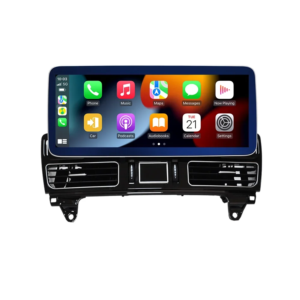 Беспроводной Carplay Android Auto для Mercedes Benz Ml W166 Gl X166 2012-2015 Linux System Автомобильный мультимедийный плеер Dsp Wi-Fi Экран