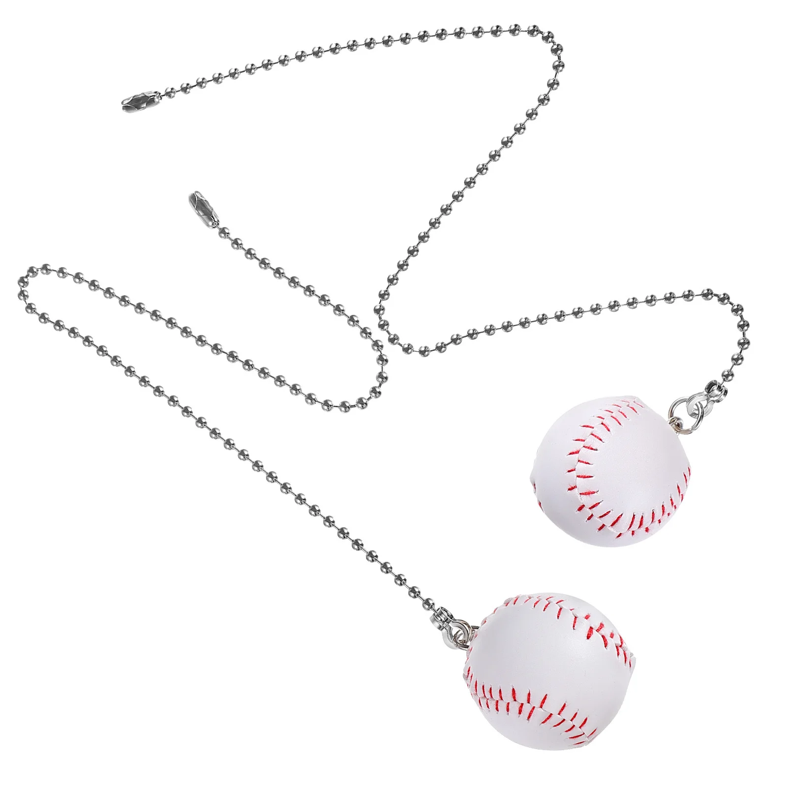 

2Pcs Chandelier Pendant Lamp Pendants Ceiling Fan Pull Chain Home Pendants Classic Style Background Display Hanging Decoration