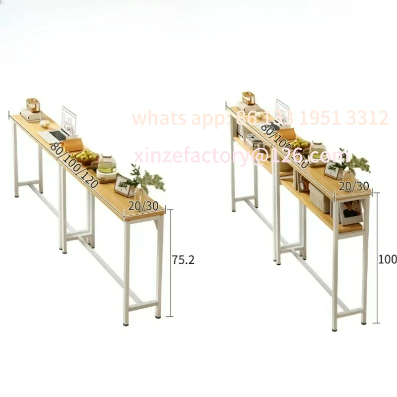 

Customizable Simple Modern Super Narrow Side Table Stitching Storage System Living Room Bedside Multi-functional Tea Table