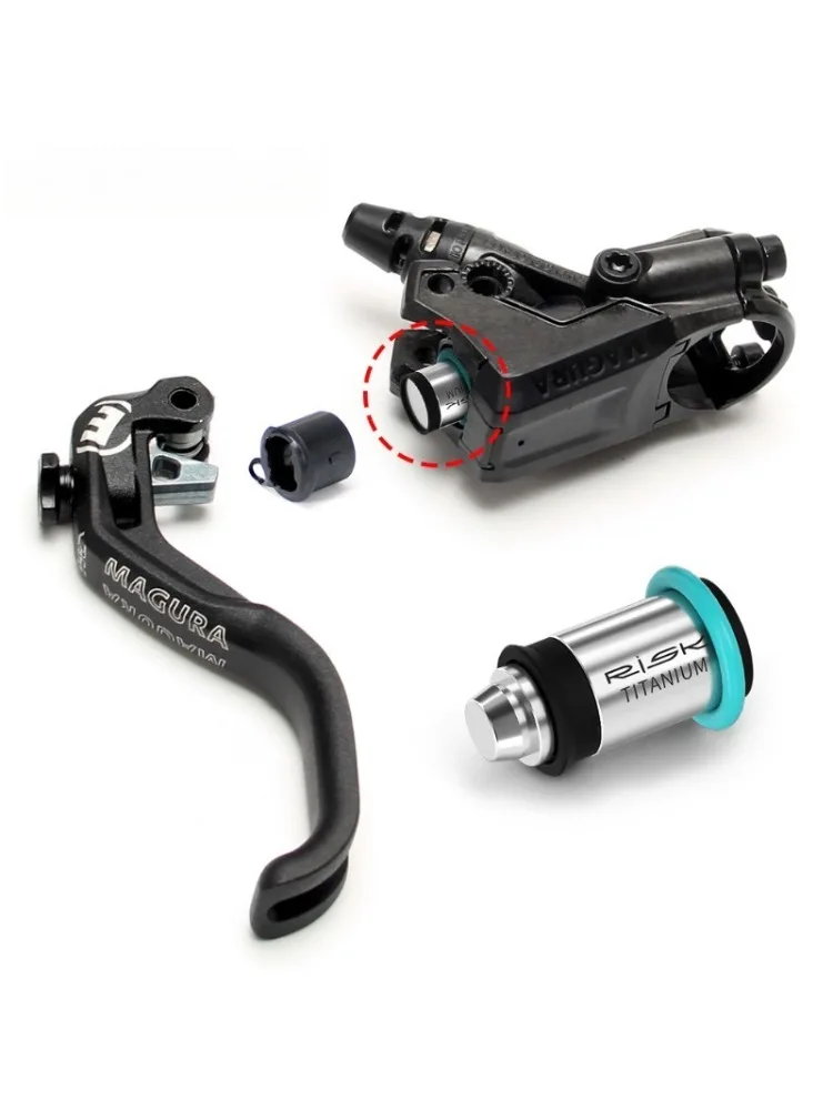 AliExpress NONE Titanium Alloy Brake Lever Piston for Magura MT2 MT4 MT5 MT6 MT7 MT8 HC3 Bicycle Disc Brake with Rubber Seal Rings Repair Parts