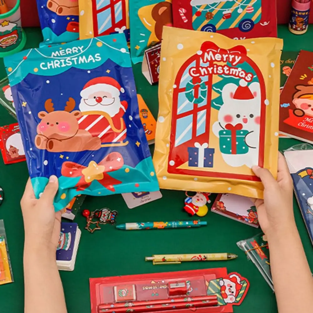 Канцелярские принадлежности с наградами, счастливая сумка, школьные принадлежности, набор канцелярских принадлежностей Lucky, сумка, креативный практичный рождественский набор канцелярских принадлежностей, Рождественский подарок