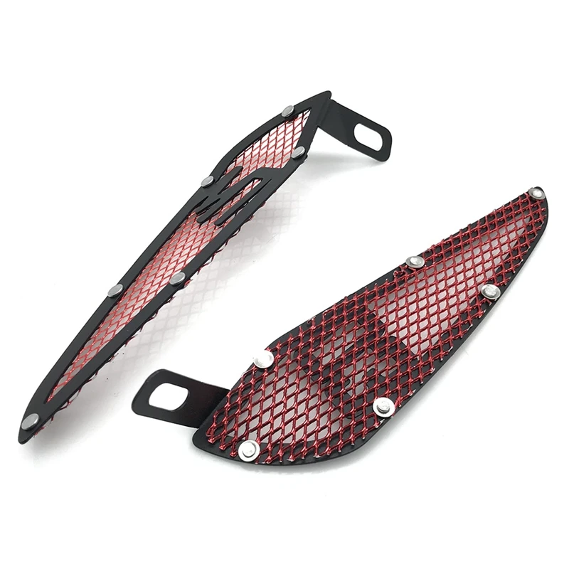 A80P-Motorcycle Fuel Tank Air Intake Mesh Inlet Decorative Guard Cover For YAMAHA MT03 MT-03 2020 2021