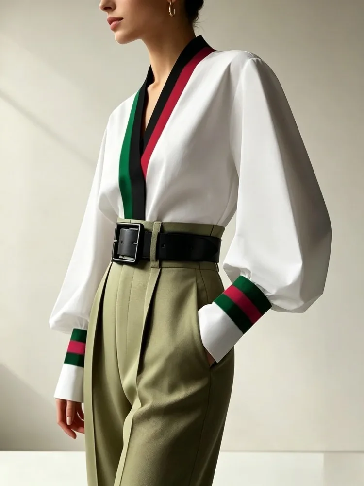Thumbnail 3 - #24 Trending Office Work Blouses Right Now