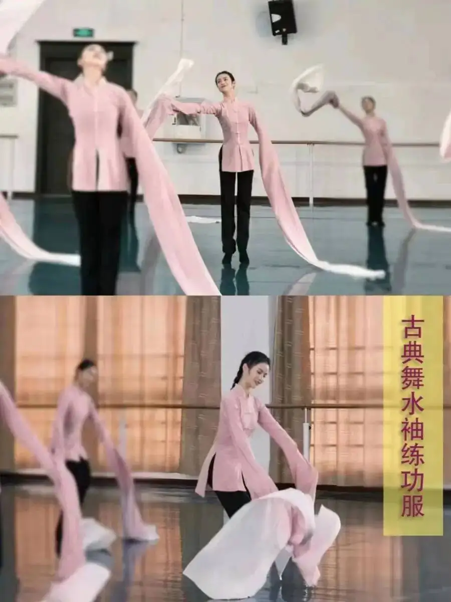 

Усовершенствованный рукав с водяными рукавами, танцевальная опера, практика, классический танец Jinghong, супер фея, для взрослых, с распашными рукавами, верхняя производительность