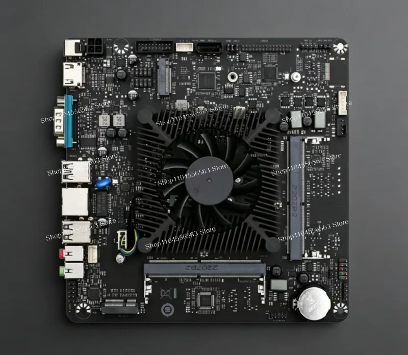 N5095 Mini ITX Motherboard Industrial Control, Dual 2.5G LAN 12 SATA for NAS All-in-One PC N100 N150