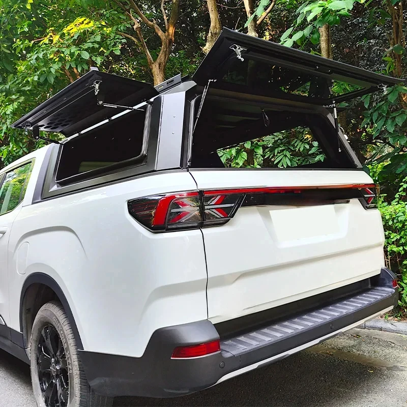 High Quality Heavy-Duty Waterproof Aluminum Hardtop Canopy Riddara RD6 Pickup Truck Bed Cover