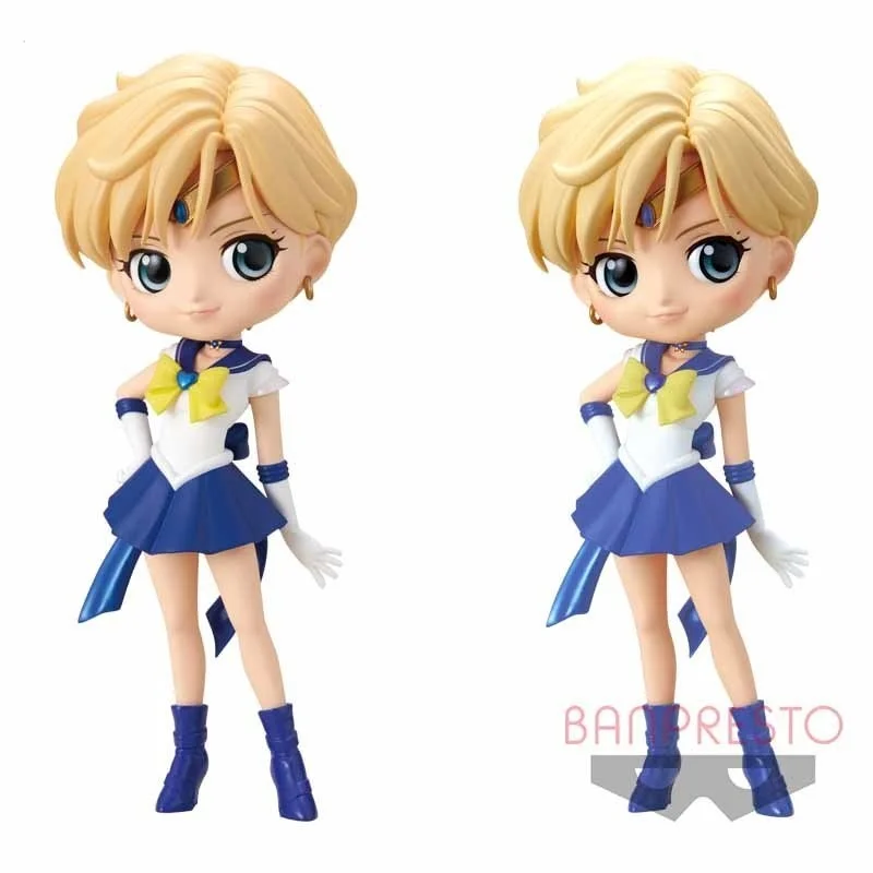 

Bandai оригинальные 14 см Qposket SUPER SAILOR URANUS фигурку игрушки для детей подарок Коллекционная модель украшения