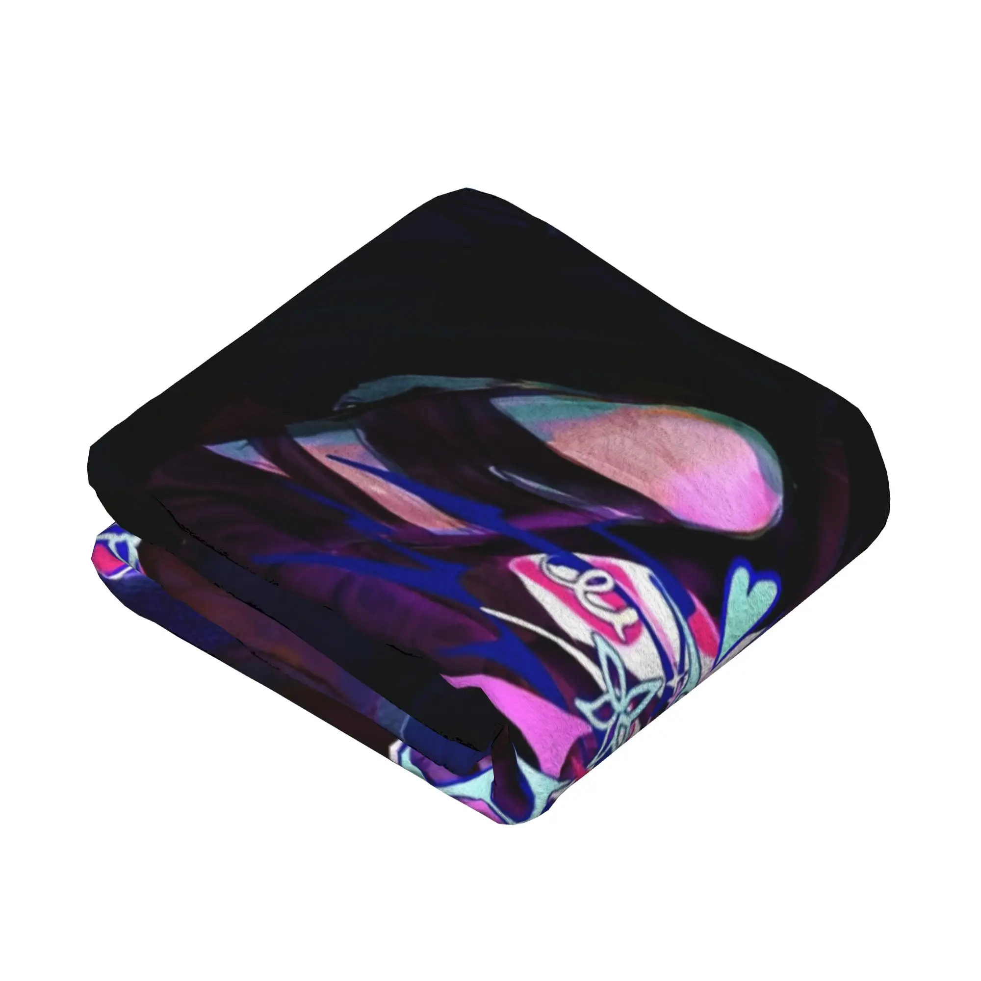 Azuretime أنيمي بطانيات محبوكة المخملية Azure وقتين بطانية رمي فائقة النعومة لسيارة أريكة الأريكة غرفة نوم لحاف #5