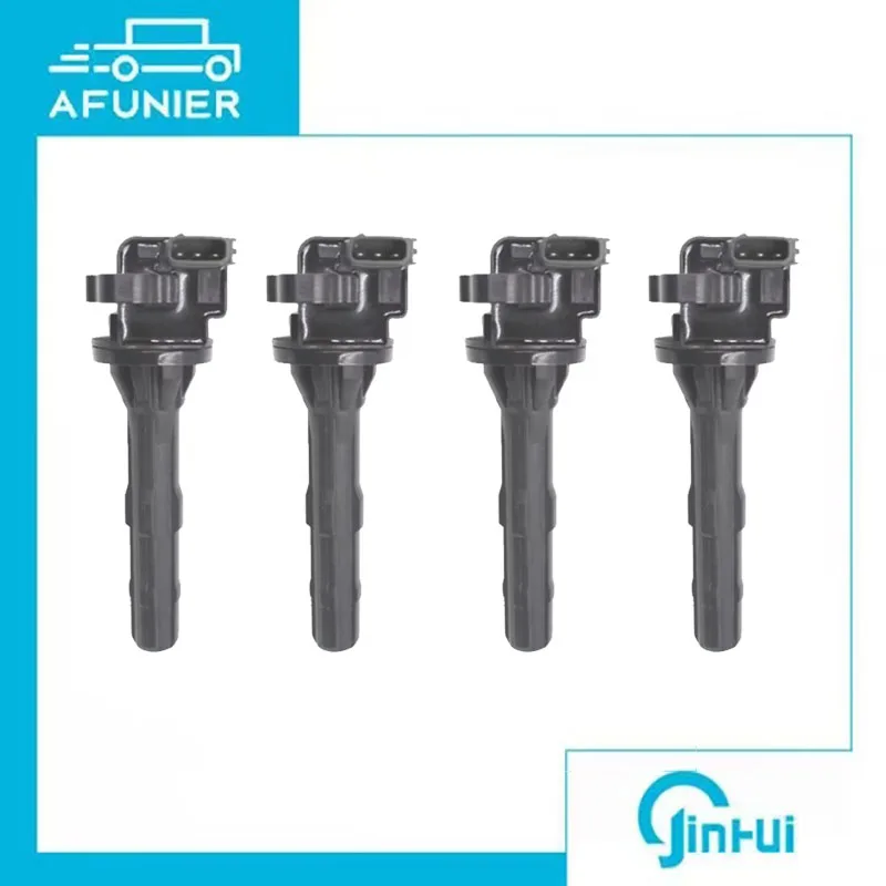 

4Pcs Ignition Coil For Toyota Daihatsu Copen Extol Materia Sirion Terios Yrv (2005-) 1.3L OE No.:FK0099,90048-52130
