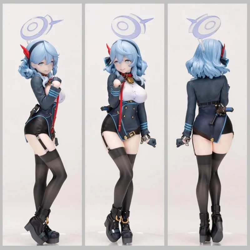 24cm Blue Archive Anime Figure Tianyu Yazi Action Figure Kawaii Collection Ornaments Game Peripheral Adult Model Doll Gift Toys